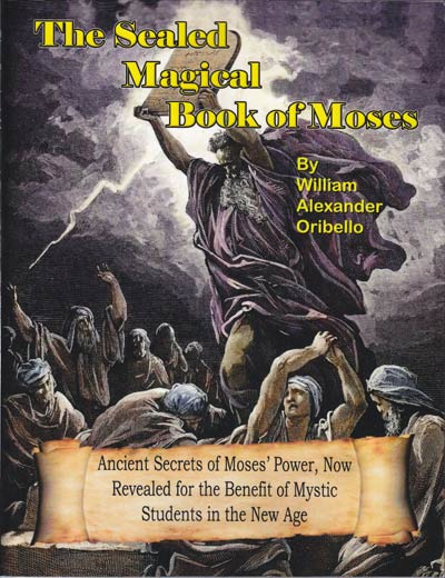 Sealed Magical Book Of Moses By William Oribello