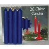 1-2" Emerald Green Altar Candle 20 Pack
