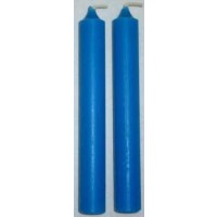 1-2" Light Blue Chime Candle 20 Pack