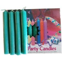 1-2"dark Green Chime Candle 20 Pack