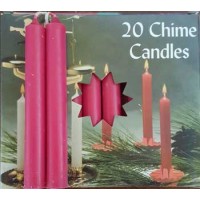 1-2" Pomegranate Chime Candle 20 Pack