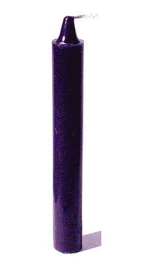 Purple 6" Spell Candle