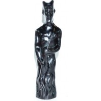 7 1-2" Devil Black Candle