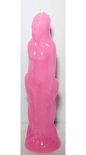 Pink Female Candle