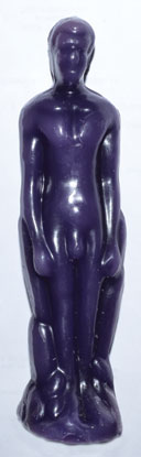 Purple Male Candle