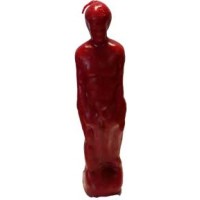 Red Male Candle