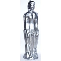 Silver Male Candle