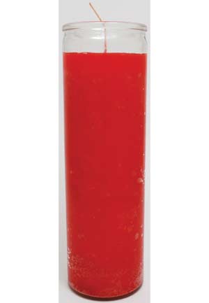 Red 7-day Jar Candle