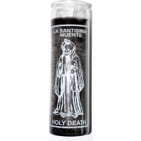 Holy Death Black 7 Day Jar Candle