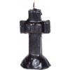 4 1-4" White Cross Candle