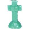 4 1-4" White Cross Candle
