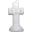 1-2" White Altar Candle 20 Pack