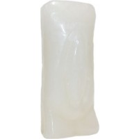 6 1-2" White Female Gender Candle