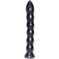 9 1-2" Black 7 Knob Candle