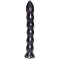 9 1-2" Black 7 Knob Candle