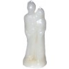 6" Marriage Black Candle