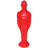 7 1-4" Red Male Candle