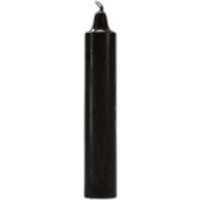 9" Black Pillar Candles