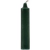 9" Green- Black Jumbo Candle