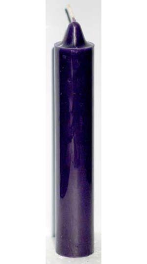 9" Purple Jumbo Candle