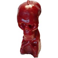 5" Red Skull