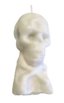5" White Skull