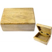 Natural Wood Box 4" X 6"