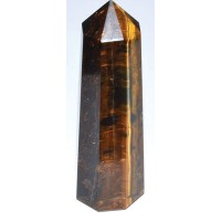 3"+ Tiger Eye Obelisk