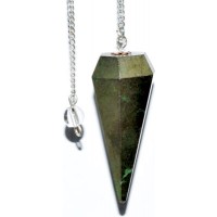 6-sided Pyrite Pendulum