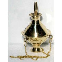 Brass Hanging Incense Burner