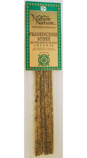 Frankincense-myrrh Bethlehem Blend Nature Nature Stick 10 Pack