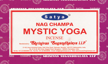 Mystic Yoga Satya Incense Stick 15 Gm