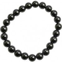 8mm Hematite (man-made) Bracelet