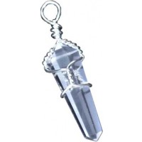 Wire Wrapped Clear Quartz Point