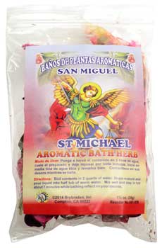 1 1-4oz St Michael (san Miguel) Aromatic Bath Herb