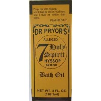 4oz Seven Holy Hyssop Bath Oil