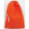 Orange Cotton Bag 3" X 4"
