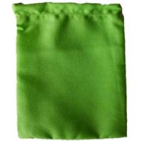Green Cotton Bag 3" X 4"