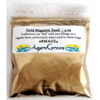 Gold Magnetic Sand (lodestone Food)  4oz