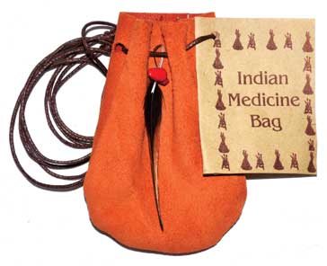 3" Medicine Dream Bag Orange