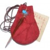 3" Medicine Dream Bag Red