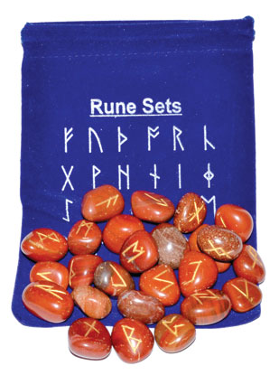 Red Jasper Rune Set