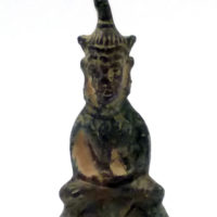 AJ Daetch : 5" bronze Phra Ngang statue - THAI VOODOO for love & money luck