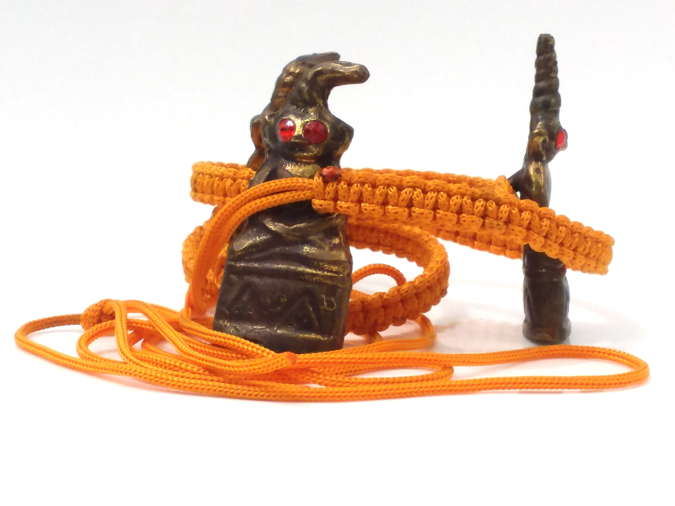 LP Phu Som : Phra Ngang monk's belt - THAI VOODOO for love & money luck - Image 3