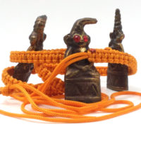LP Phu Som : Phra Ngang monk's belt - THAI VOODOO for love & money luck
