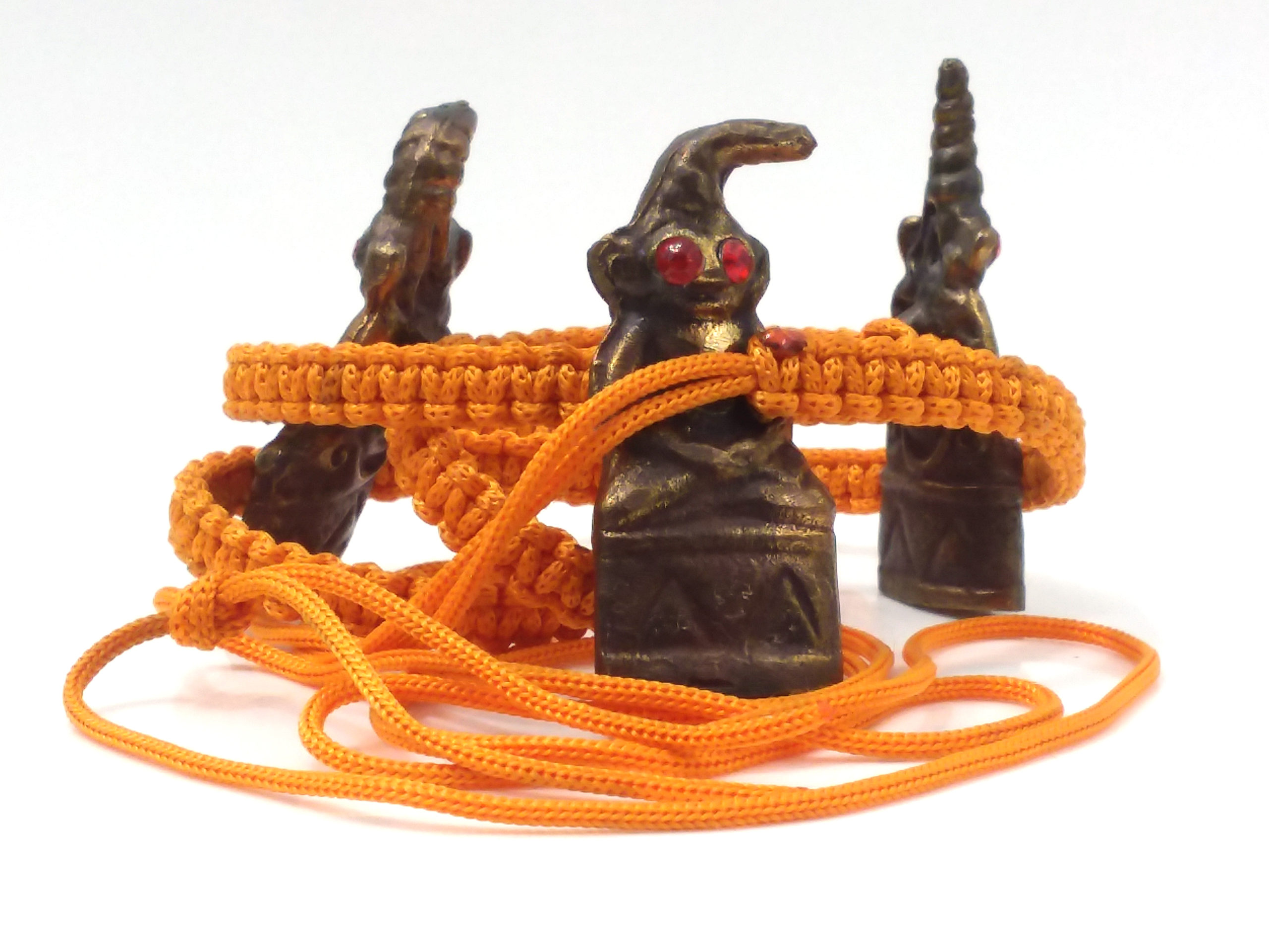 LP Phu Som : Phra Ngang monk's belt - THAI VOODOO for love & money luck