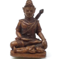 LP Phin : bronze Khun Paen statue - THAI VOODOO for love & money luck, protection