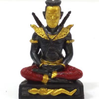 Kruba Kampeng : blessed Khun Paen statue - THAI VOODOO for love & money luck