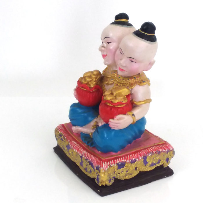LP Samnao : blessed 5 inch Kuman Thong statue – THAI VOODOO for love & money luck