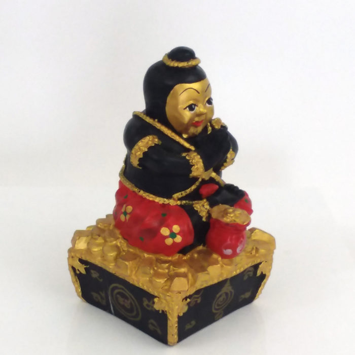 LP Dit : blessed 5 inch Kuman Thong statue – THAI VOODOO for love & money luck